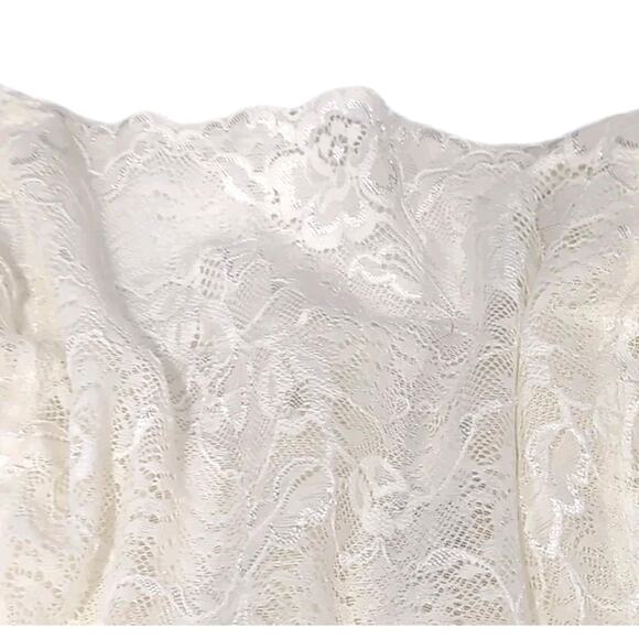 Lunaire Camisole Lace Underwire Bra Size 40DDD Ivory Cream Full Coverage Modest - Picture 6 of 9